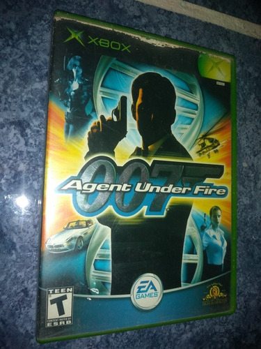 Xbox Clásico Video Juego 007 Agent Under Fire Completo Chip