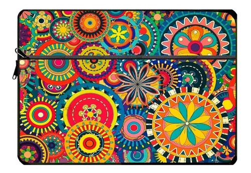 Funda Notebook Neoprene Premium 14 15,6 Pulgadas Mandalas