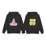 Sudadera Pareja Duos Amigos  Bob Esponja Y Patricio