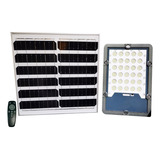 Reflector Led Solar 200w Control Remoto Exterior O Interior