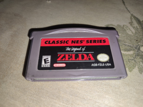 Zelda Nes Clasic Series 1 Original Gameboy Advance Boy