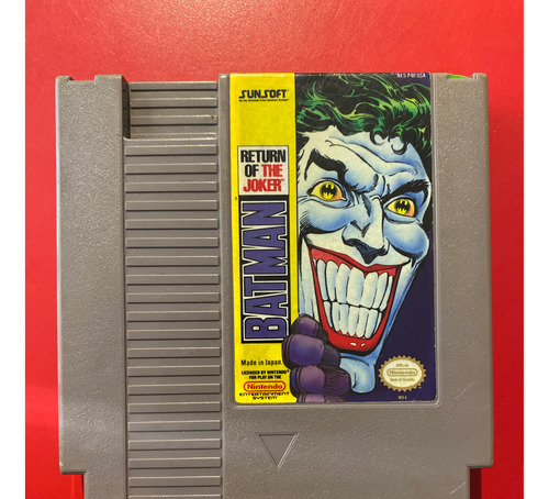 Batman Return Of The Joker Nes Nintendo Oldskull Games 