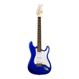 Guitarra Sx Ed1 St 3 Capt Simples Eb Electric Blue C/ Bag