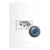 V2.0 Tomada Espiã Ip Wi-fi Camera Imagem Tempo Real - Espião