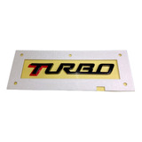 Emblema Negro Turbo Cavalier Onix