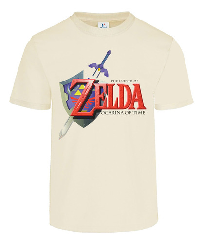 Playera Logo Zelda Ocarina Of Time (4 Colores) 