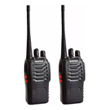 Pack 2 Radio Walkie Talkie Baofeng Bf888s Doble Color Negro