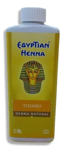 Henna Egyptian Polvo 90g Tiziano 