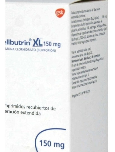 Welbutrin Xl 150