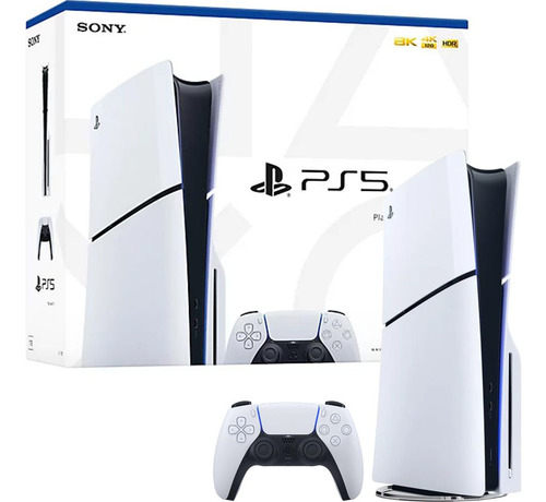 Sony Playstation 5 Slim 1tb Standard - Ps5 Slim 1tb Novo Lacrado A Pronta Entrega Com Nota Fiscal E Garantia