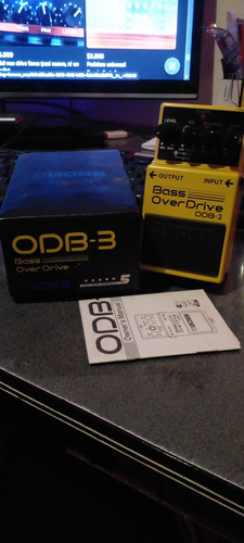 Pedal Boss Bass Overdriver