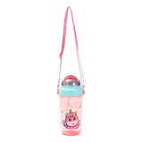 Botella De Agua Infantil Con Cuerda 400ml Skora Vaso Escolar
