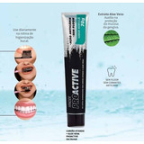 Gel Dental Carbon Activo + Aloe Vera Pro Active - Hinode