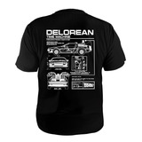 Playera Premium Delorean Volver Al Futuro 