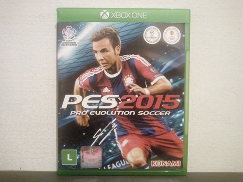 Xbox One Pes 2015 - Pro Evolution Soccer 2015 - Mídia Física