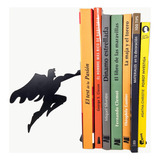 Sujeta Libros Superman Color Negro