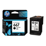 Cartucho Hp 667 Negro 1275 2775 2778 2779 2336 4175 Original