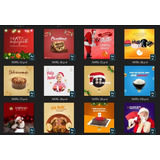 Pack De Natal 15 Gb De Artes Editáveis Psd E Cdr