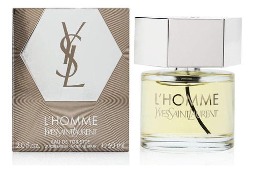 Yves Saint Laurent Lhomme Eau De Toilette Spray 3.4 Oz