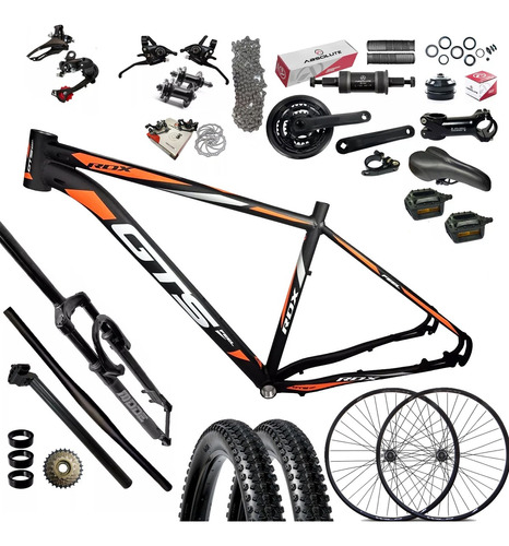 Kit Bicicleta Gts Feelrdx Aro 29 24v Desmontada Peças Montar