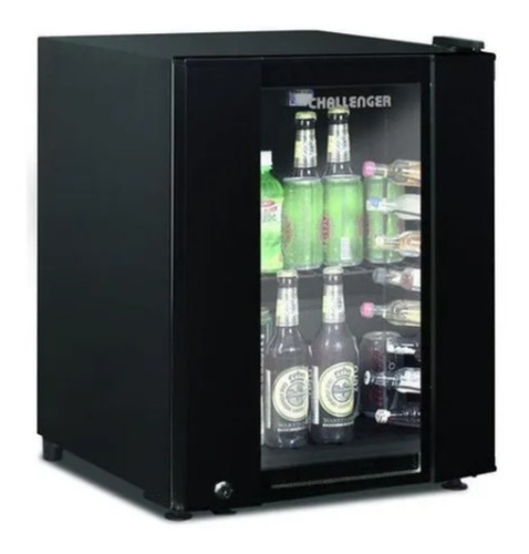 Mini Bar Challenger Puerta Vidrio 49 Litros, Envio Gratis