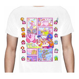 Kirby - Kirby Collage - Polera Videojuego