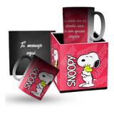 Taza Mágica Snoopy Regalos De Cumpleaños Para Mujer Con Caja