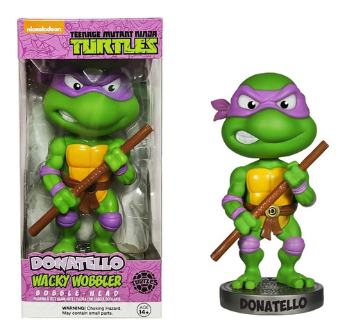 Tortugas Ninja Donatello Wacky Wobbler Año 2014 Original