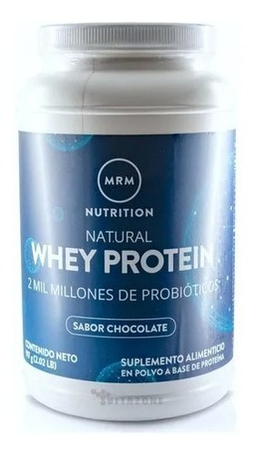 Natural Whey Protein 2 Lbs Chocolate Probióticos Mrm