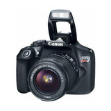 Canon Eos Rebel T6 Kit Lente 18-55+macro+telefoto+mochila
