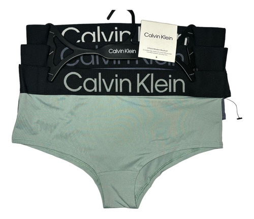 Calzones Calvin Klein Original De Dama Talla S, 3 Piezas.