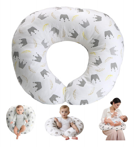 Almohada De Lactancia Para Bebé Cojín Multiusos Posicionador