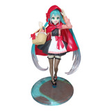 Figura Hatsune Miku Caperucita Roja 18cm Altura