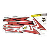 Calcomanias Para Moto Honda Tornado 250 Blanca En Msp