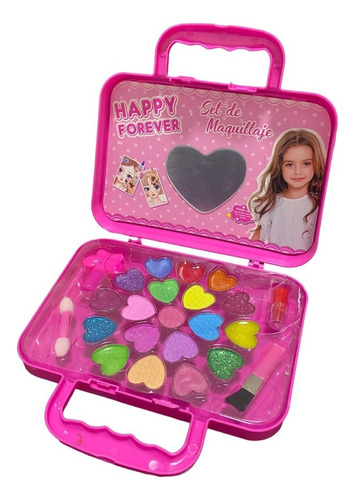 Maquillaje Para Niñas  Maleta Caja De Maquillaje Juguete