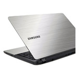 Adesivo Skin Notebook Samsung Book Np550xda 15,6 -tampa+logo