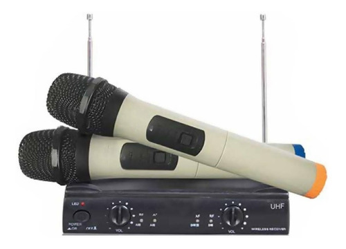 Set X2 Microfono Inalámbrico Professional Uhf Dbmic13 Nuevo
