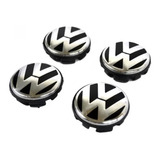 Kit De 4 Tapones De Vw Jetta Vento Bora 65mm Importados