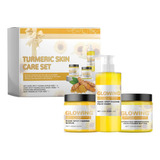 Set Combo De Mantequilla Exfoliante De Cúrcuma Y Turmeric Fa