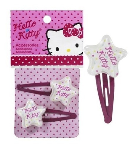 Par De Tic Tac Estrela Hello Kitty