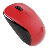 Mouse Genius Nx 7000 Inalámbrico Rojo Color Passion Red