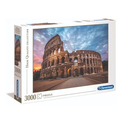 Rompecabezas Coliseo Romano Al Atardecer 3000 Pz Clementoni