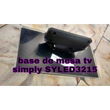 Base De Mesa Tv Simply Syled3215 De Segunda 