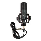 Micrófono Condensador Soundpower C7 Cardioide Xlr + Araña 