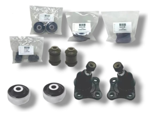 Kit 4 Bujes Horquilla Y Rotulas Volkswagen Jetta A4 2001