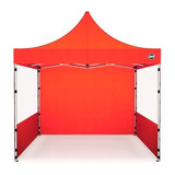 Gazebo Carpa Plegable 3x3 Aluminio 3h Completa Riderpro