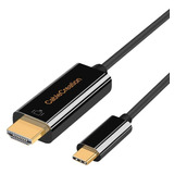 Cable Adaptador Usb-c A Hdmi 4k Cablecreation 6 Pies 2-pack