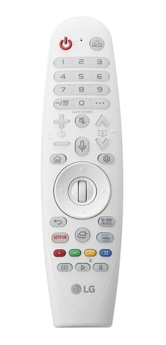 Controle Smart Magic Branco LG An-mr19pjtr P/ Tv Oled55b7p