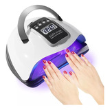 Lampara De Uñas Uv Profesional 66leds + Accesorios