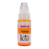 Kflo Tinta Gi190 Compatible Amarillo 70ml Para Uso En Canon 